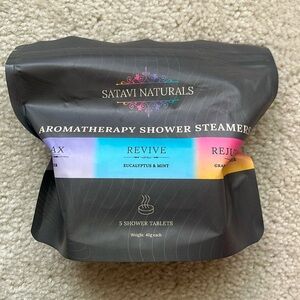 Revive Aromatherapy Shower Steamers - Black